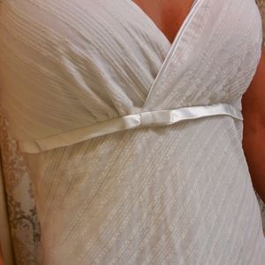 Little White Chiffon Dress